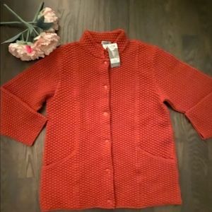 Iridium Sz M quilted coat made in Peru